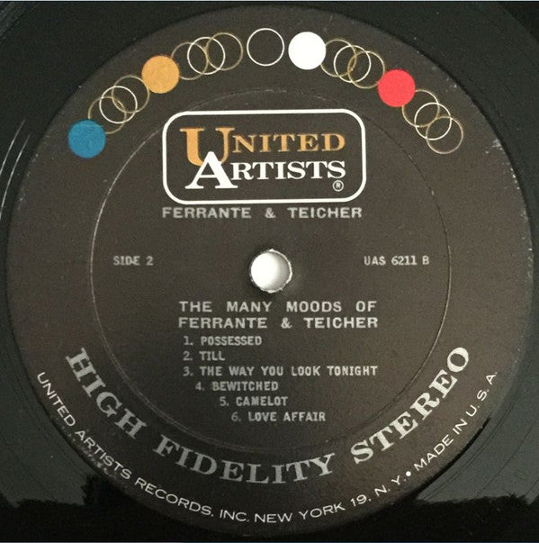 Ferrante & Teicher : The Many Moods Of Ferrante & Teicher (LP, Album)