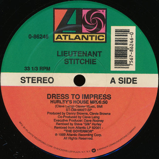 Lieutenant Stitchie : Dress To Impress (12")