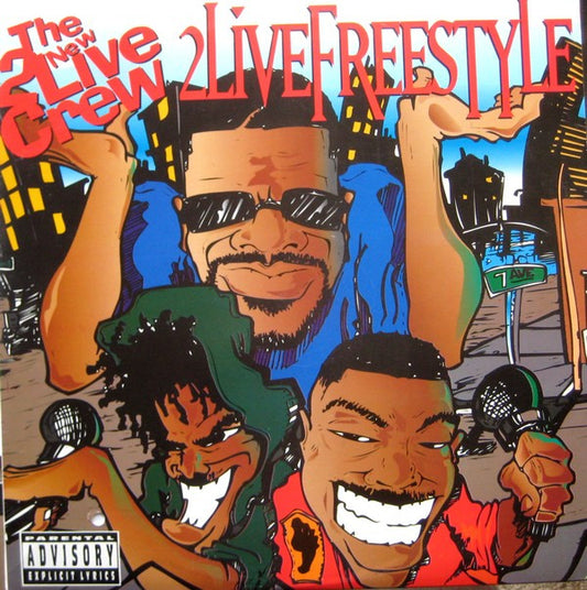 The New 2 Live Crew : 2 Live Freestyle (12", Promo)