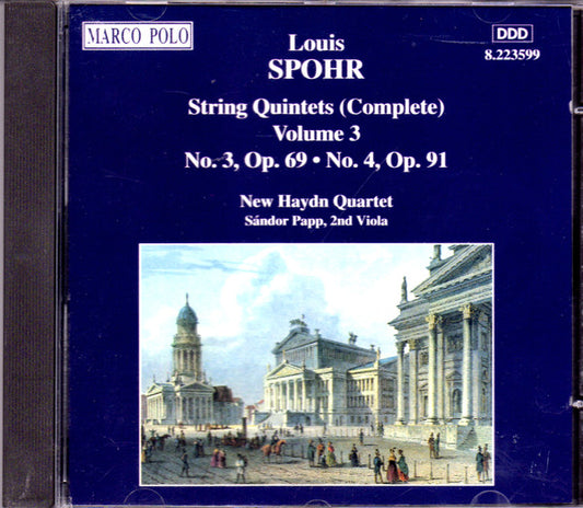 Louis Spohr, New Haydn Quartet, Sándor Papp : String Quintets (Complete) Volume 3 (CD, Album)