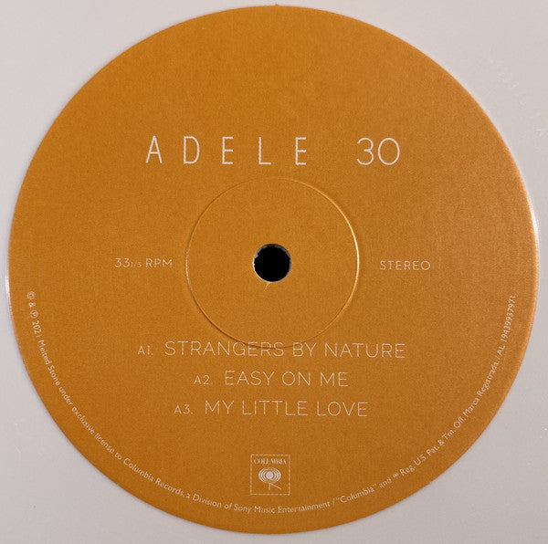 Adele (3) : 30 (2xLP, Album, Ltd, Whi)