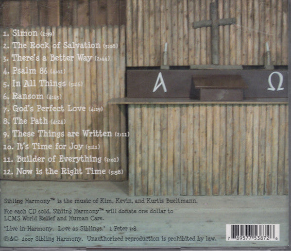 Sibling Harmony : Chosen (CD, Album)