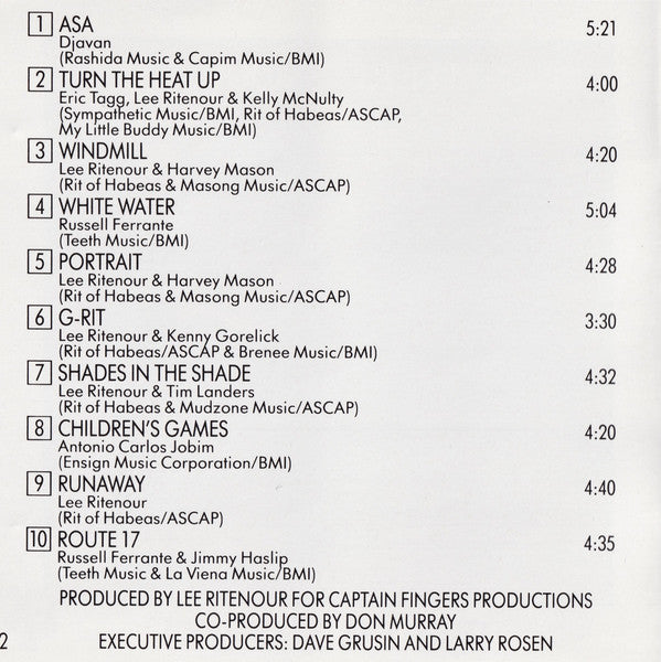 Lee Ritenour : Portrait (CD, Album, RP)