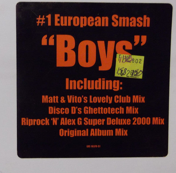 Band Ohne Namen : Boys (12", Promo)