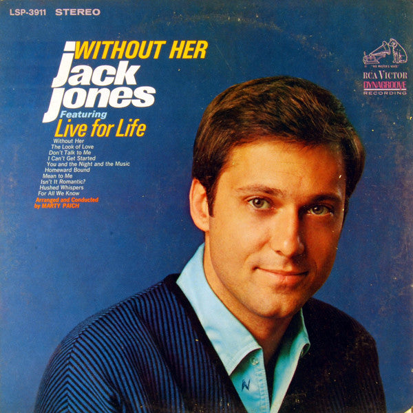 Jack Jones : Without Her (LP, Album)