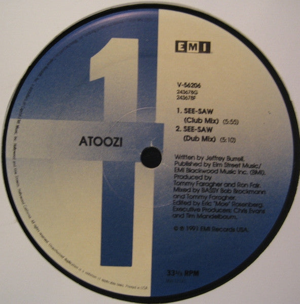 Atoozi : See-Saw (12", Single)