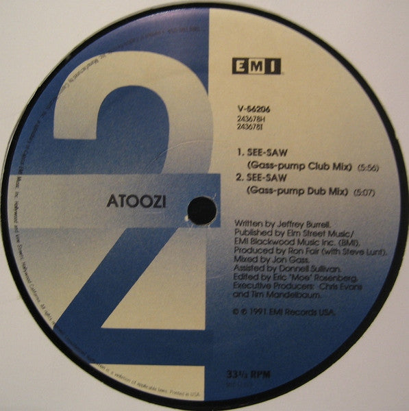 Atoozi : See-Saw (12", Single)