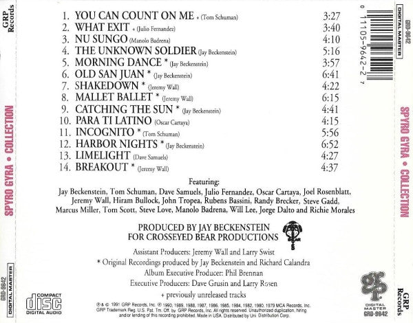 Spyro Gyra : Collection (CD, Comp)