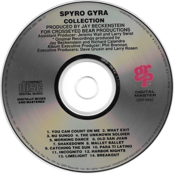 Spyro Gyra : Collection (CD, Comp)