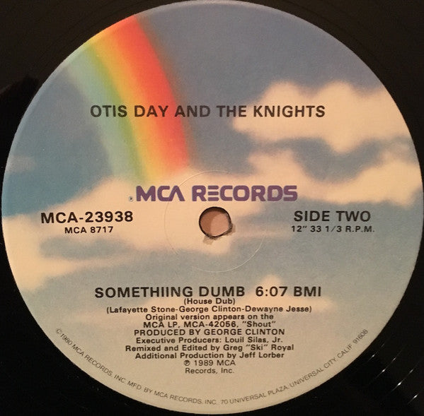 Otis Day & The Knights : Something Dumb (12", Single)