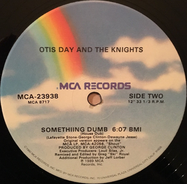 Otis Day & The Knights : Something Dumb (12", Single)