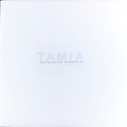 Tamia : Can't Go For That (12", Promo)