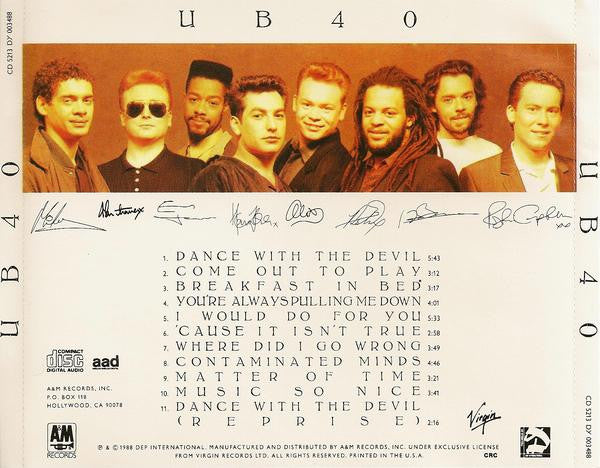 UB40 : UB40 (CD, Album, Club)