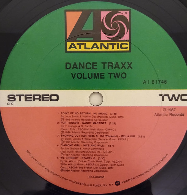 Various : Dance Traxx - Volume Two (LP, Comp, Club)