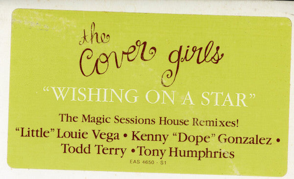 The Cover Girls : Wishing On A Star (12", Promo)
