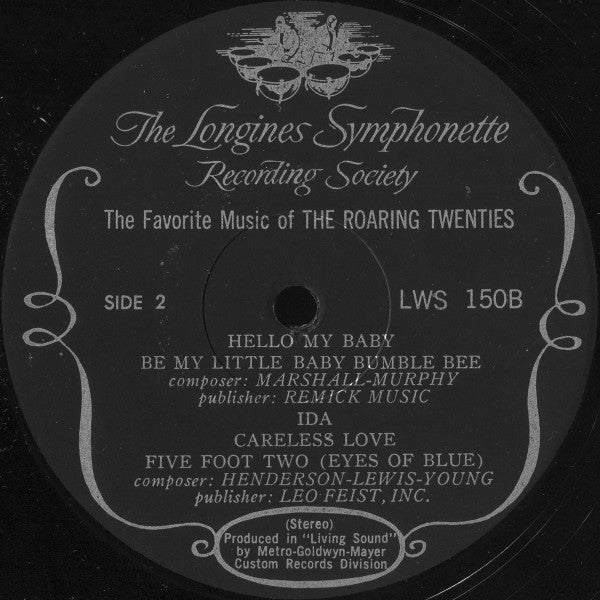 Toni Carroll : Sings Hits Of The Roaring 20's (LP, Album)