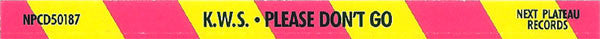 K.W.S. : Please Don't Go (CD, Maxi)