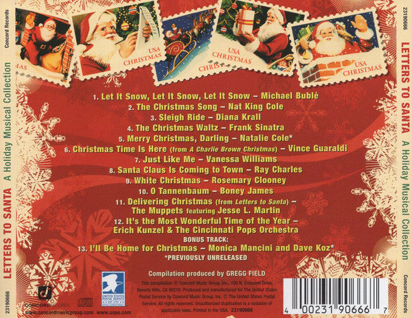 Various : Letters To Santa: A Holiday Musical Collection (CD, Comp)