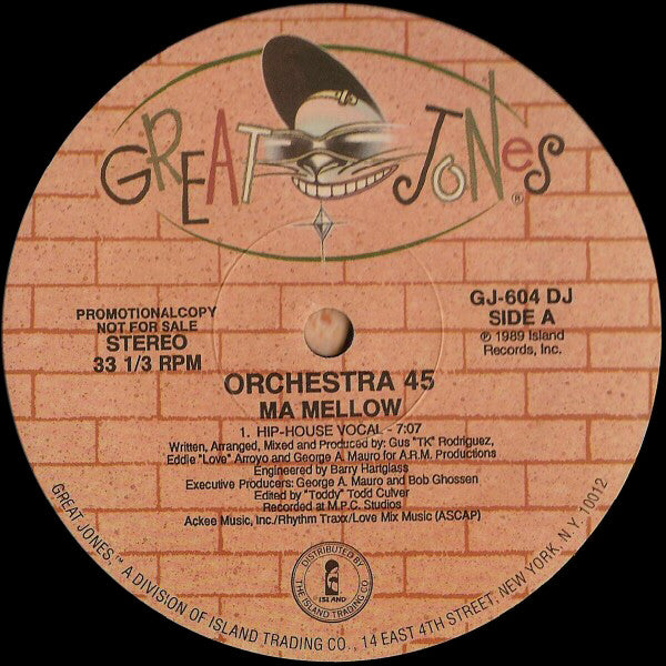 Orchestra 45 : Ma Mellow (12", Promo)