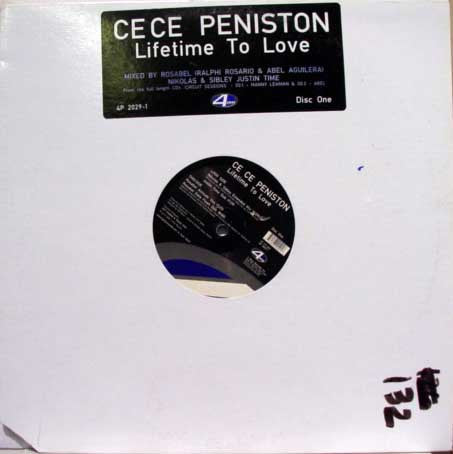 Ce Ce Peniston : Lifetime To Love (12", One)