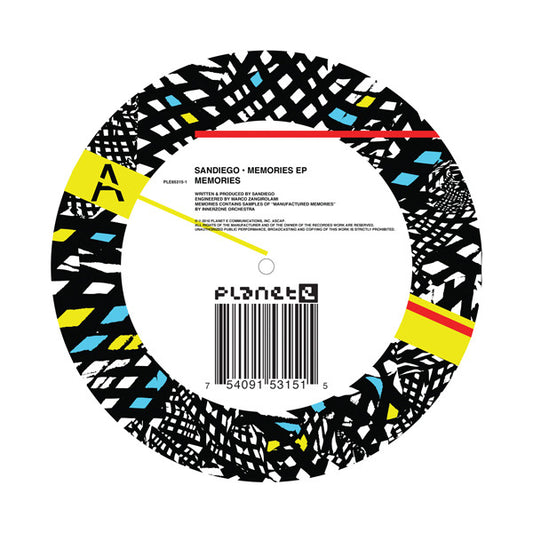 Sandiego : Memories EP (12", EP)