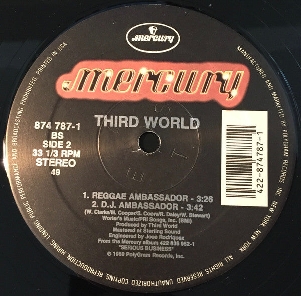 Third World : It's The Same Old Song (12")