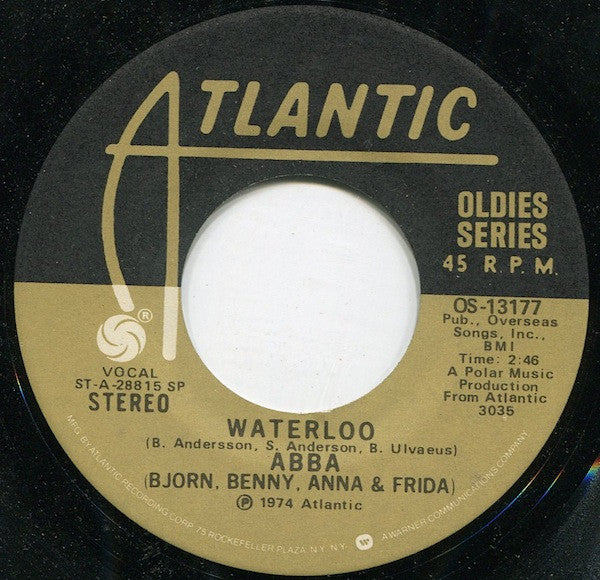 ABBA, Björn & Benny, Agnetha & Anni-Frid : Waterloo (7", Single, RE)