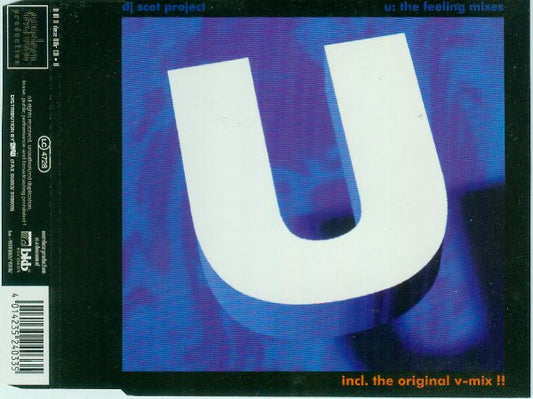 DJ Scot Project : U: The Feeling Mixes (CD, Maxi)