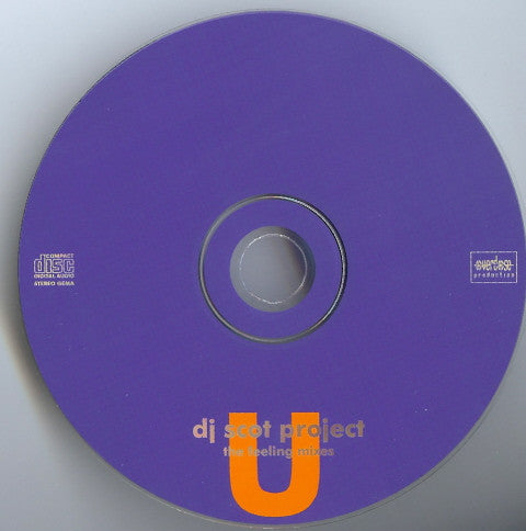 DJ Scot Project : U: The Feeling Mixes (CD, Maxi)