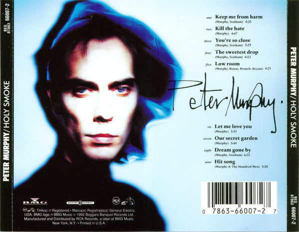 Peter Murphy : Holy Smoke (CD, Album)