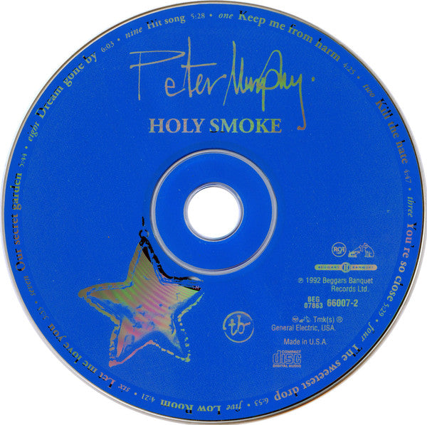 Peter Murphy : Holy Smoke (CD, Album)