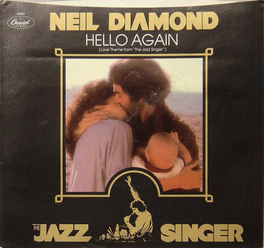 Neil Diamond : Hello Again (7", Single, Win)