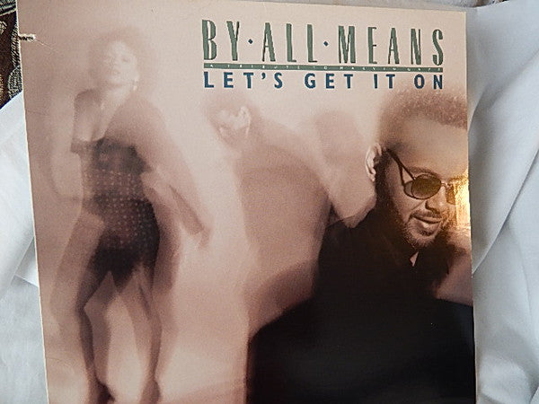 By All Means : Let's Get It On (12", Promo)