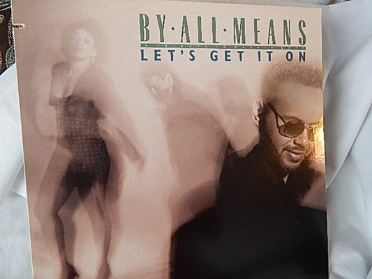 By All Means : Let's Get It On (12", Promo)
