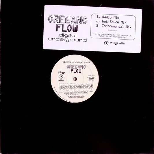 Digital Underground : Oregano Flow (12")