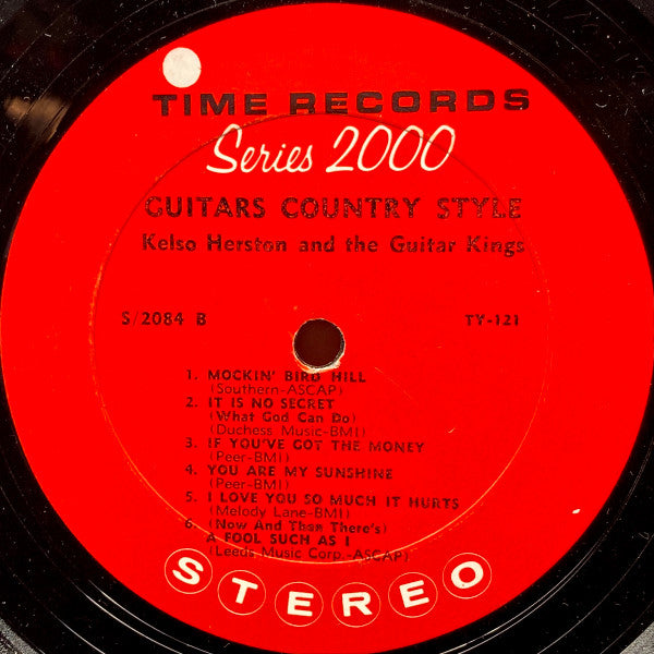 Kelso Herston & The Guitar Kings : Guitars Country Style (LP, Album)