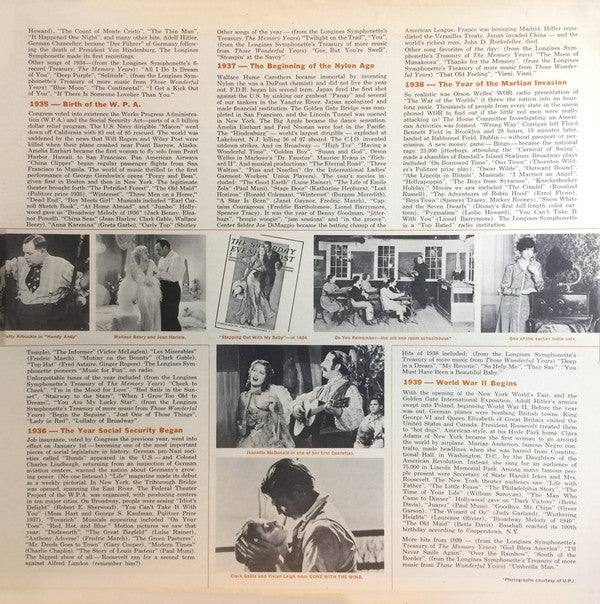 The Longines Symphonette And The Singing Choraliers : Nostalgic Thirties (2xLP, Comp, Gat)