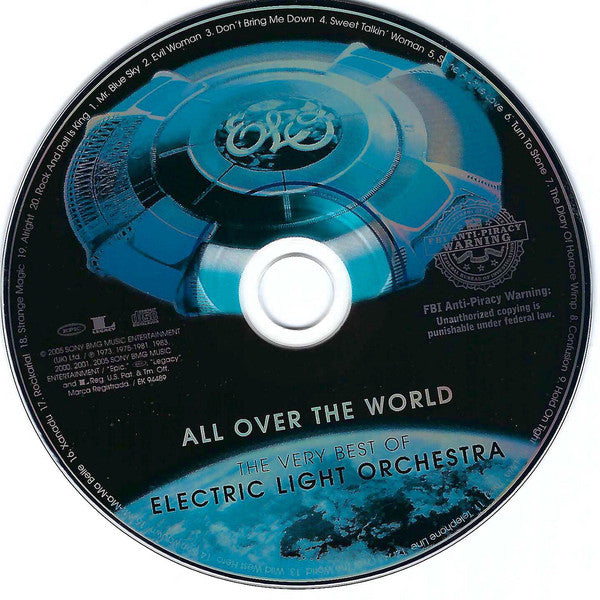 Electric Light Orchestra : All Over The World - The Very Best Of Electric Light Orchestra (CD, Comp)