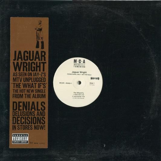 Jaguar Wright : The What If's (12", Promo)