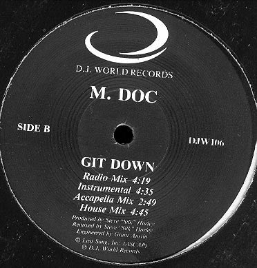M. Doc : I'm  So Cool (12")