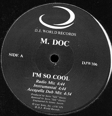 M. Doc : I'm  So Cool (12")