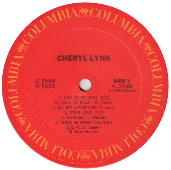 Cheryl Lynn : Cheryl Lynn (LP, Album, Ter)