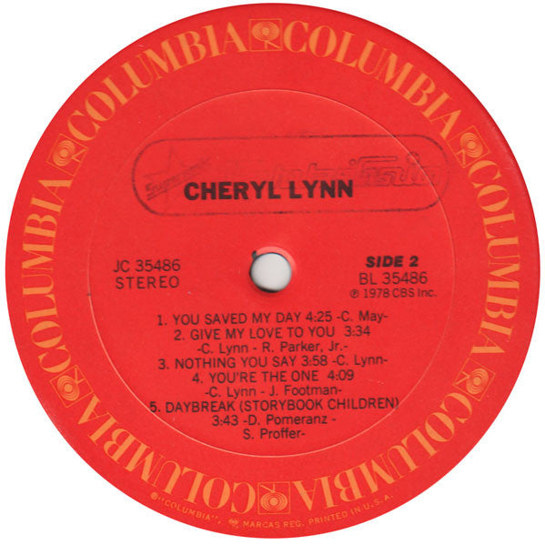 Cheryl Lynn : Cheryl Lynn (LP, Album, Ter)