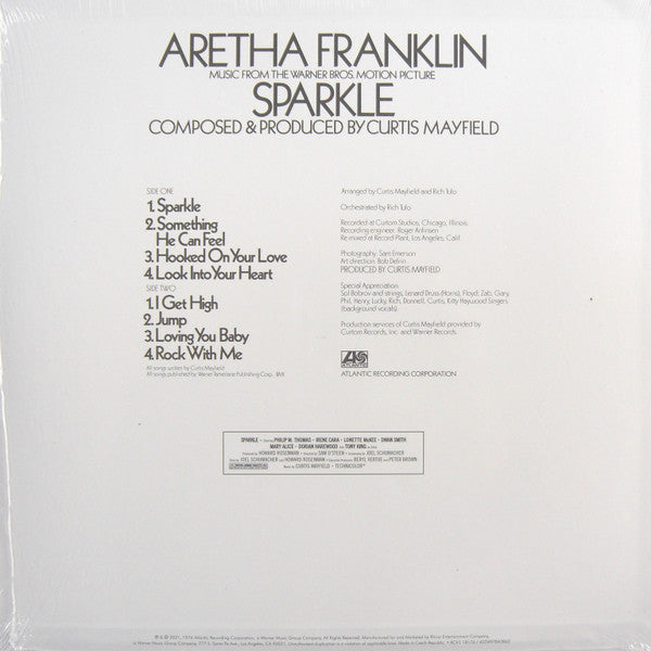 Aretha Franklin : Sparkle (LP, Album, Ltd, RE, Cle)
