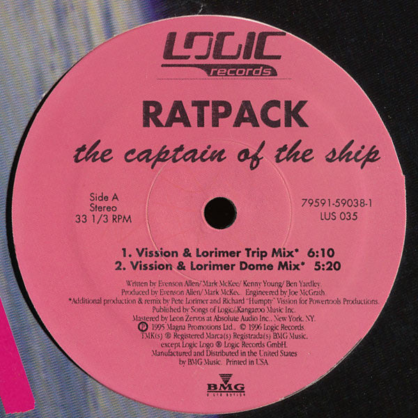 Ratpack : The Captain Of The Ship (12")
