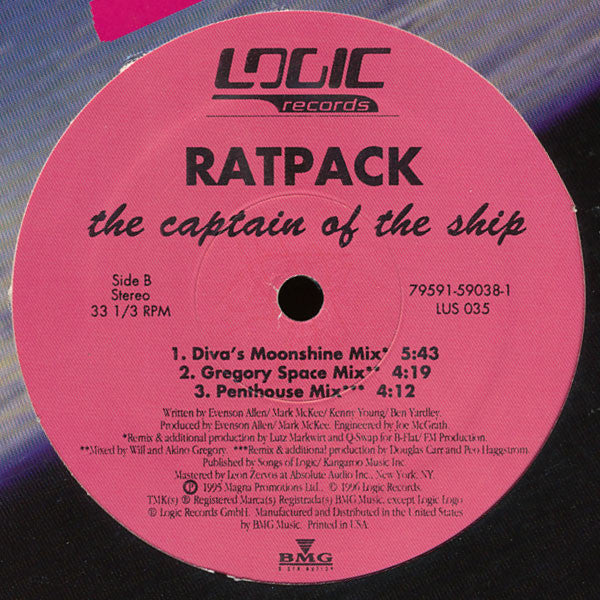 Ratpack : The Captain Of The Ship (12")