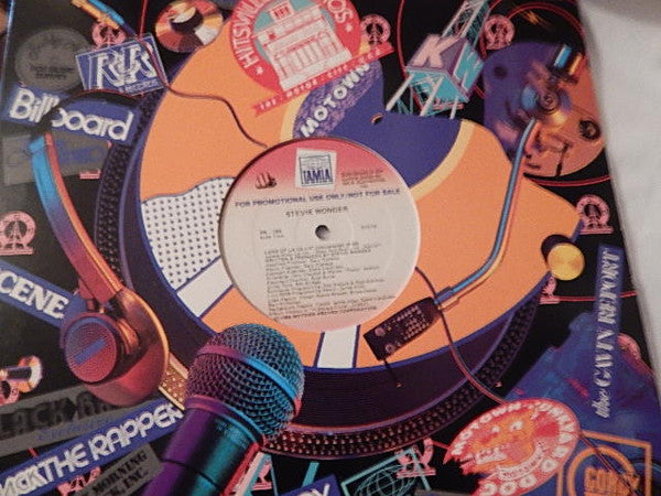 Stevie Wonder : Land Of La La (12", Promo)