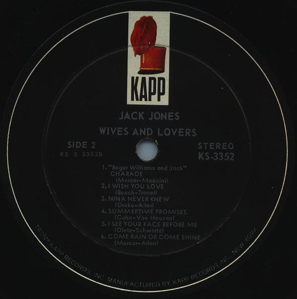 Jack Jones : Wives And Lovers (LP, Album)