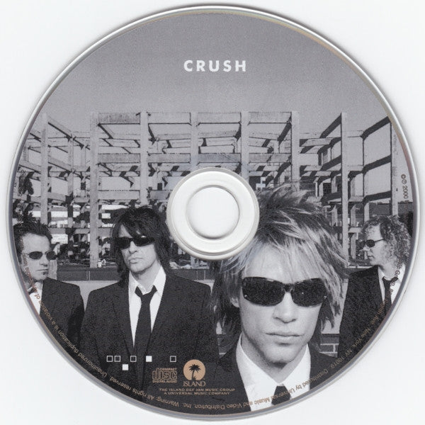 Bon Jovi : Crush (CD, Album, Club, BMG)