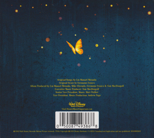 Lin-Manuel Miranda, Germaine Franco : Encanto (Original Motion Picture Soundtrack) (CD, Album, Tar)